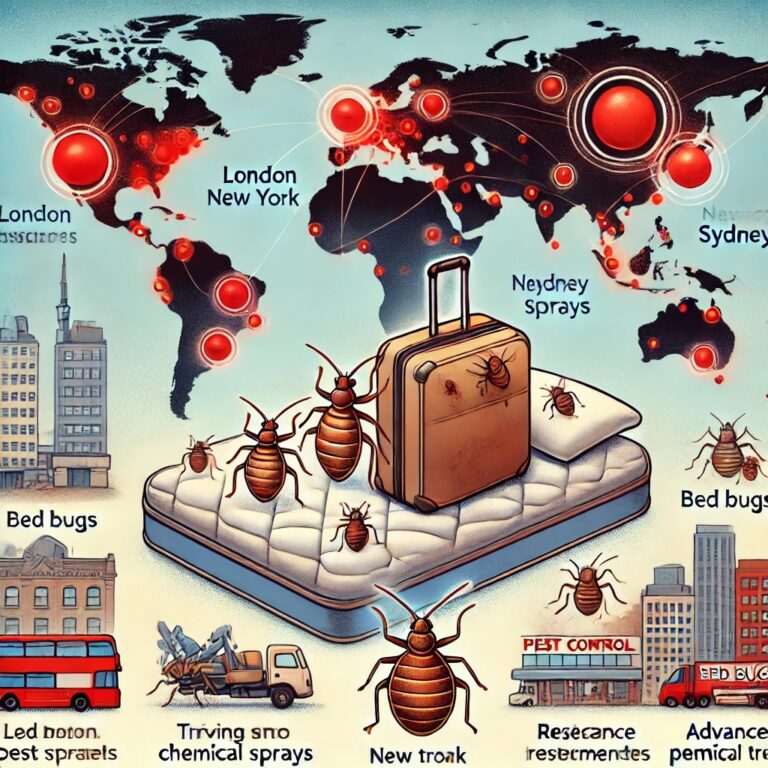 Bed Bug Population Trends & The Global Resurgence