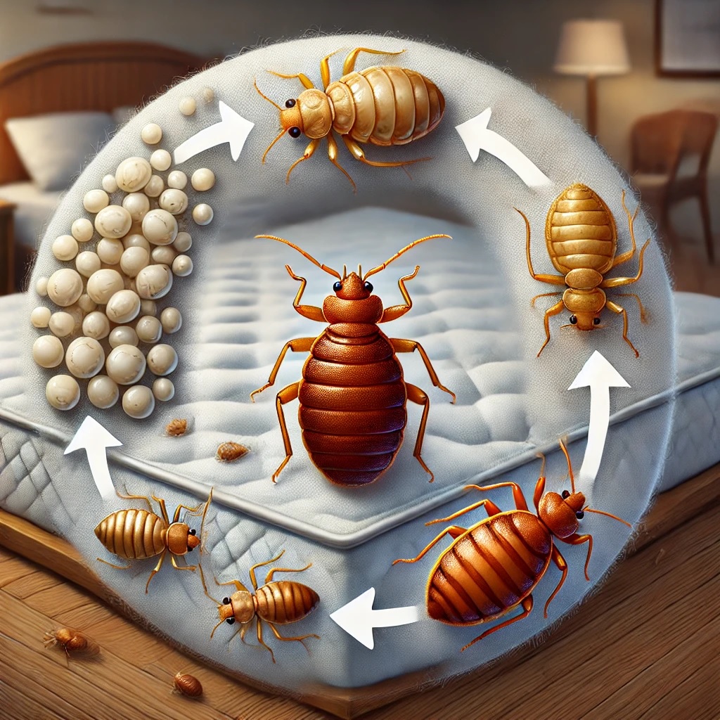 Life Cycke of Bed Bugs