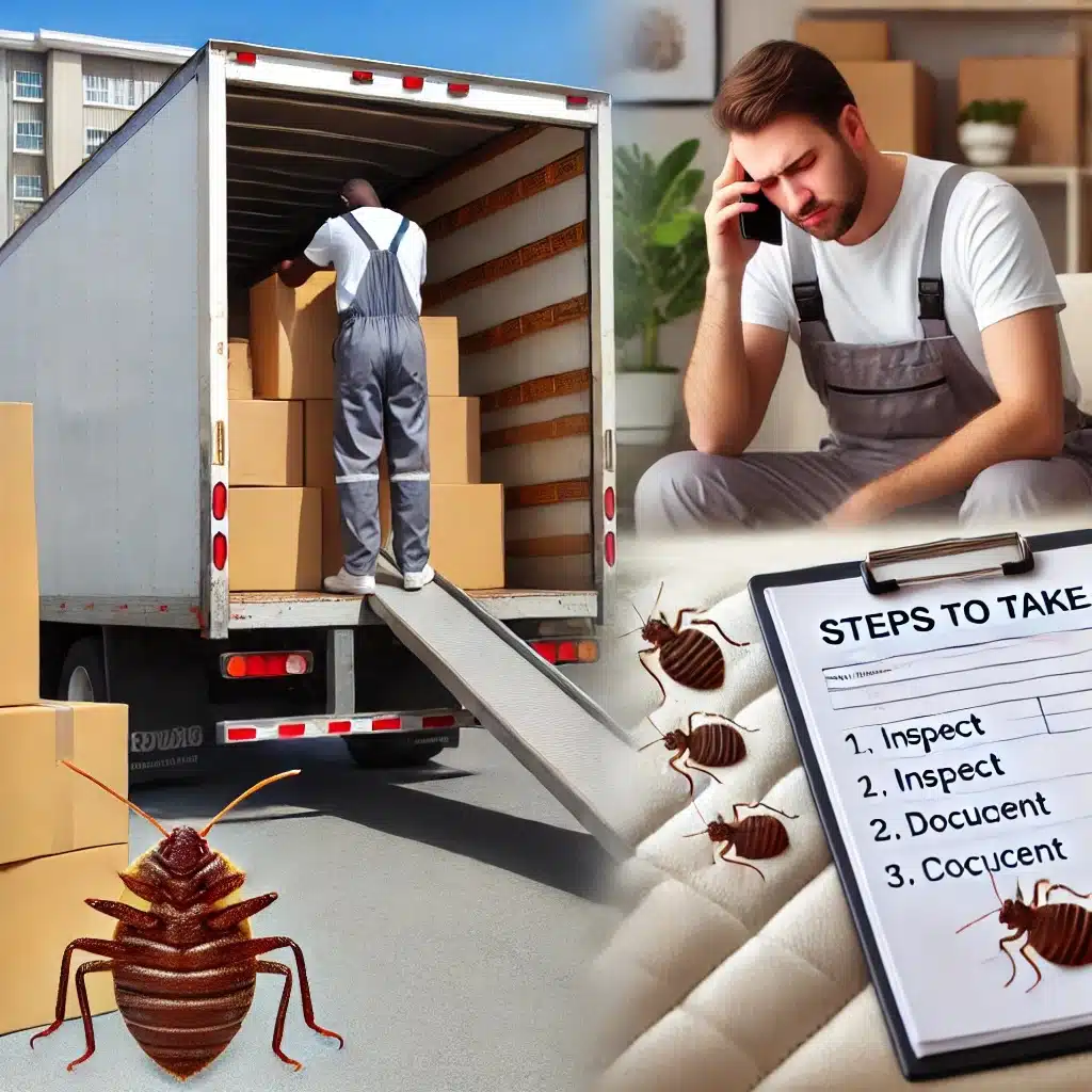 What to Do If a Moving Company Brings Bed Bugs 