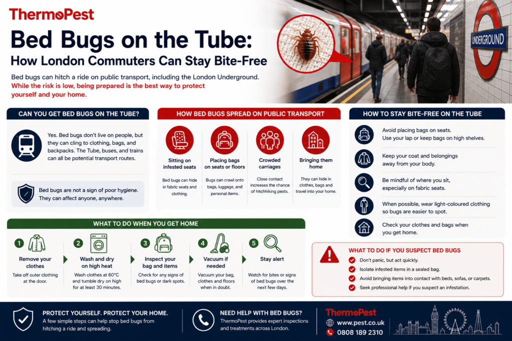 Bed Bugs on the Tube Bed Bugs on the Tube: How London Commuters Can Stay Bite-Free
