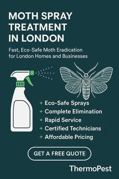 Moth Spray Treatment in London 1 moth spray