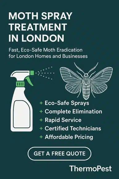 moth treatment services in london